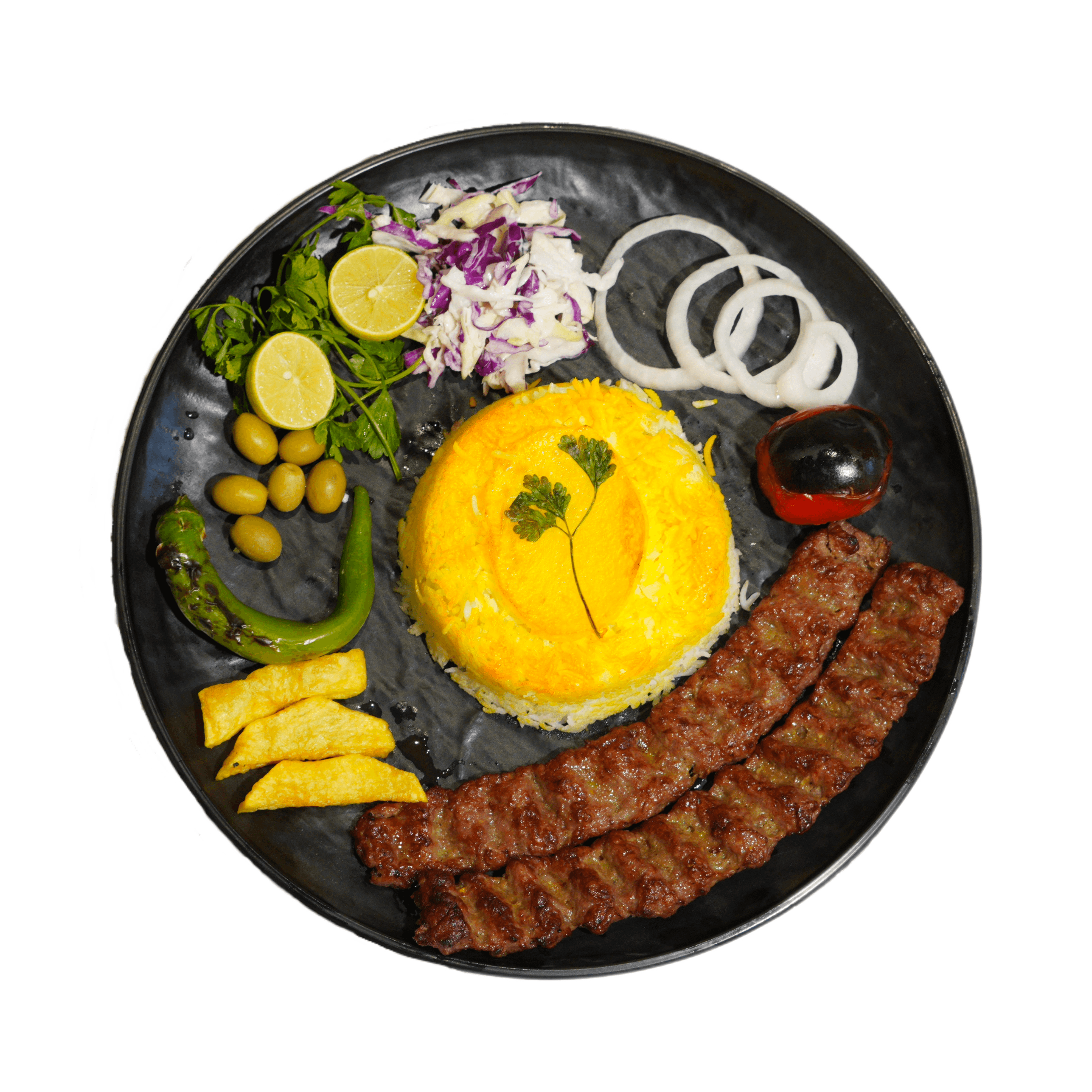 چلو کوبیده دوسیخ